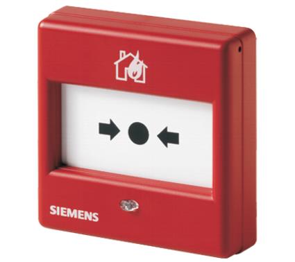 FDM225-RG Manual call point with glass plate, built-in isolator