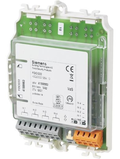 [FDCI222] FDCI222 Input Module 4 Inputs, built-in isolator