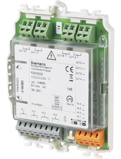 [FDCIO222] FDCIO222 4 In/ 4 Output Module, built-in isolator
